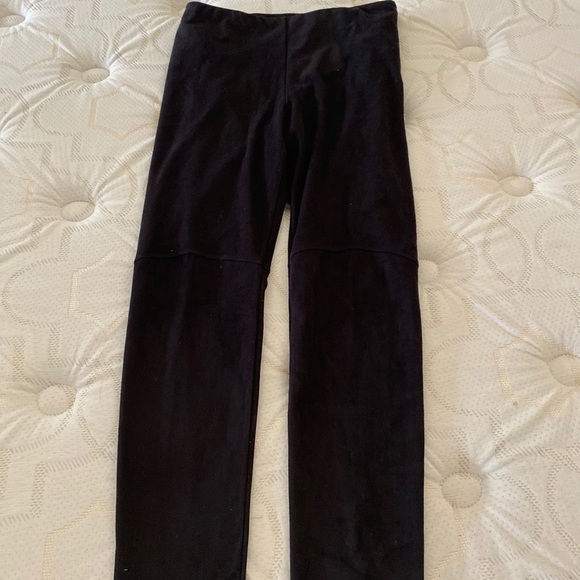Lysse Pants - Lysse Brand Black Faux Suede Leggings Sz. M